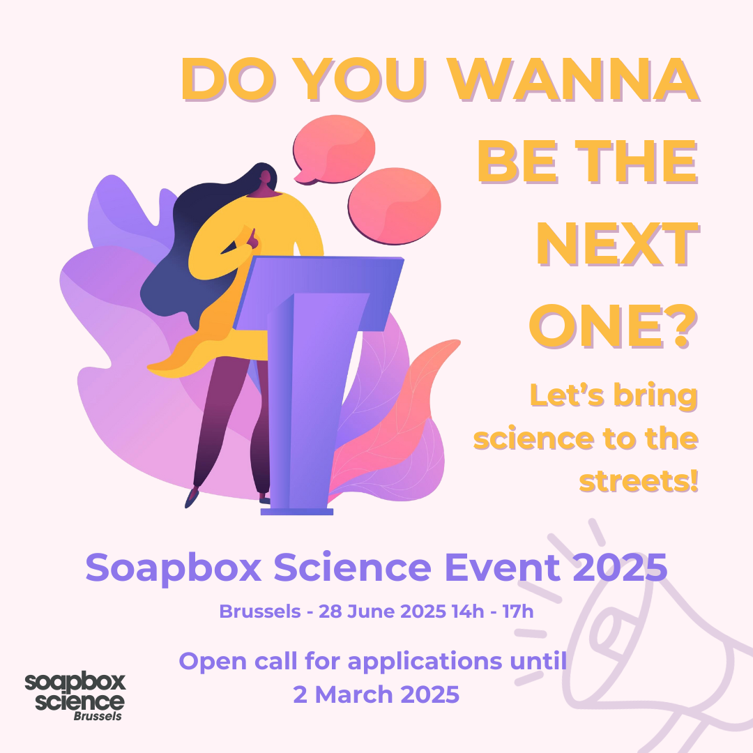 Soapbox Science Brussels 2025